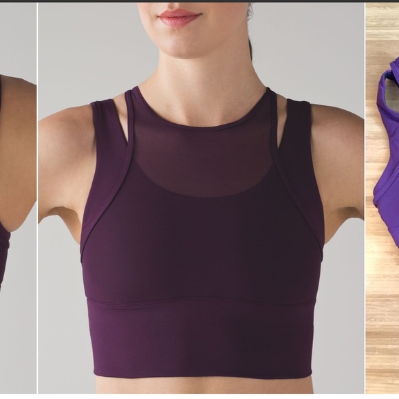Lululemon Darkest Magenta Double Tap Bra II - Picture 6 of 10